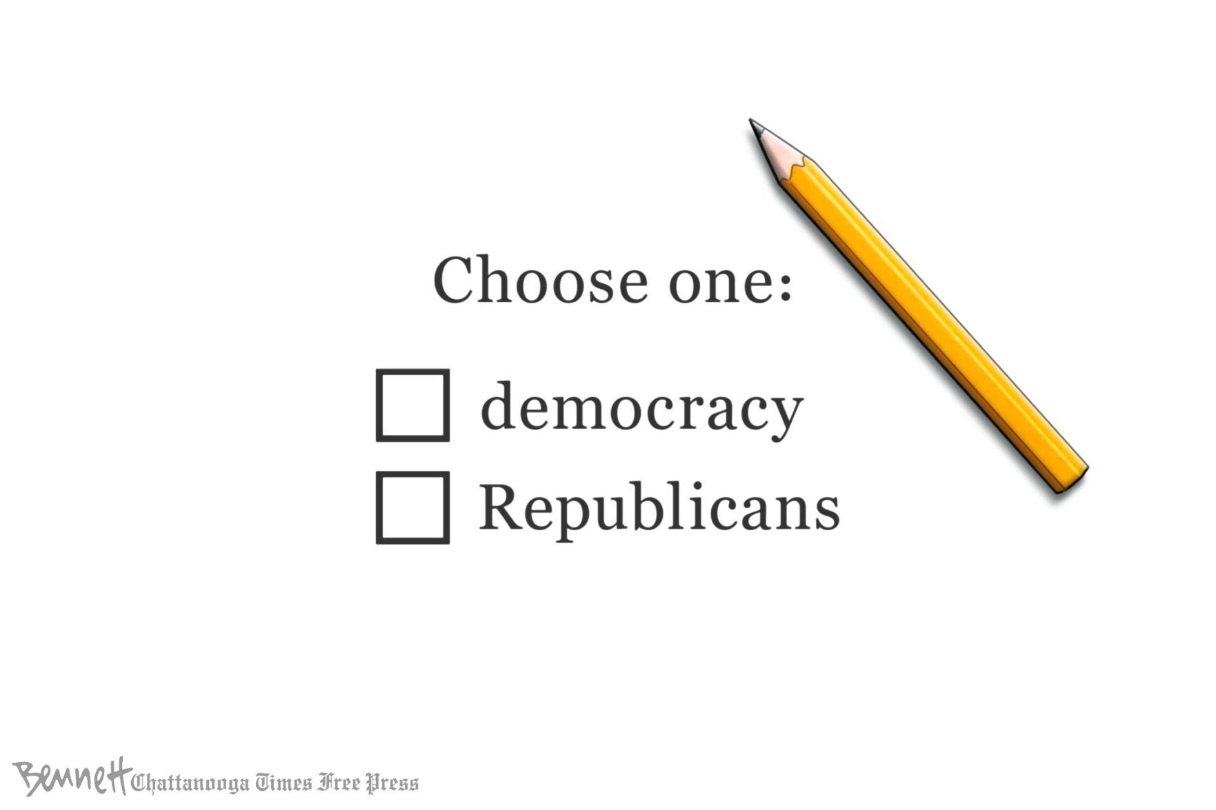 Clay Bennett cartoon
